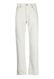 Nudie Jeans mid-rise straight-leg jeans - Bianco