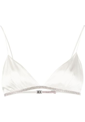 Nuè Bralette con decorazione - Bianco