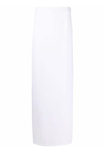 Nuè high-waisted maxi skirt - Bianco