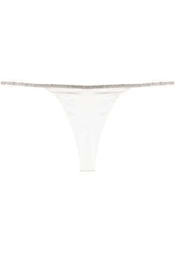 Nuè Tanga con decorazione - Bianco