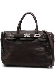 Numero 10 Richmond leather tote bag - Marrone