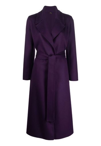 Numerootto Cappotto con cintura - Viola