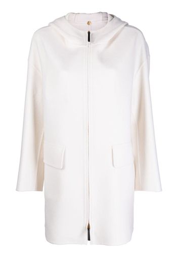 Numerootto Cappotto con cappuccio - Bianco