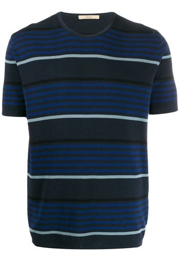 knitted striped T-shirt