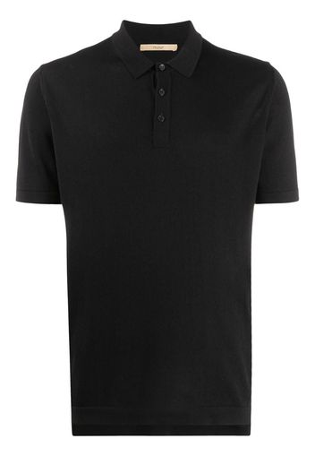 slim-fit polo shirt