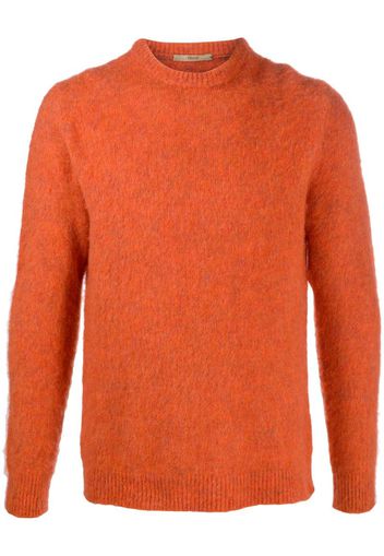 long-sleeve fitted jumper