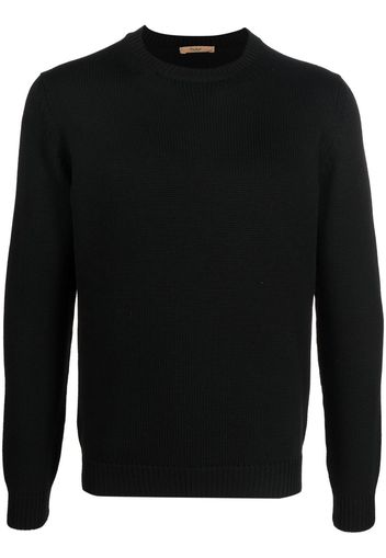 Nuur ribbed-knit wool jumper - Nero