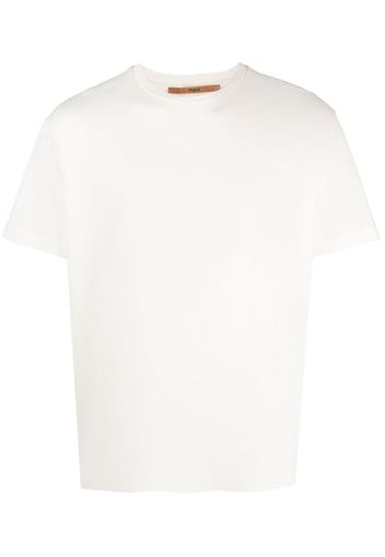 Nuur short-sleeve cotton T-shirt - Toni neutri