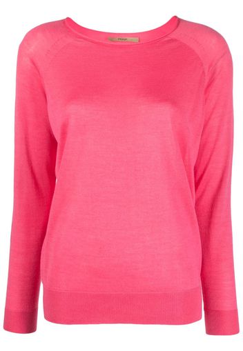 Nuur long-sleeved knitted jumper - Rosa