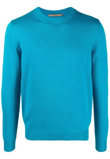 Nuur knitted merino-wool jumper - Blu