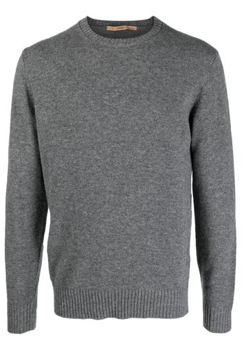 Nuur crew-neck knitted jumper - Grigio