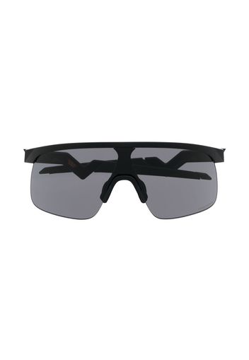 Oakley Occhiali da sole Resistor oversize - Nero