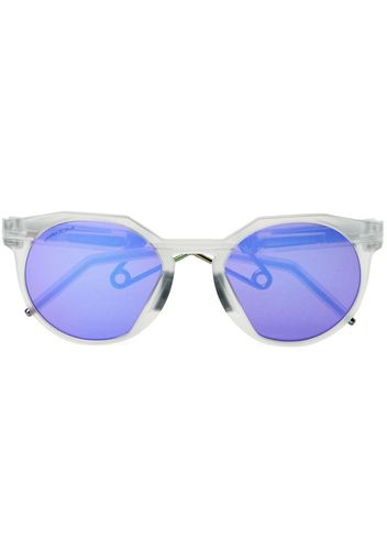 Oakley round-frame tinted sunglasses - Bianco