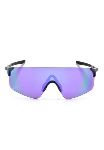 Oakley mirrored-lenses oversize-frame sunglasses - Nero