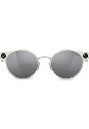 Deadbolt round frame sunglasses