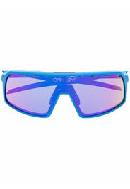 Oakley mask-frame sunglasses - Blu