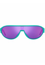 Oakley CMDN mask-frame sunglasses - Blu