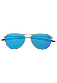 Oakley Occhiali da sole modello aviator Contrail - Argento