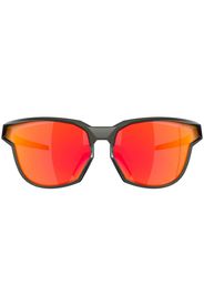 Oakley round-frame mirrored sunglasses - Nero