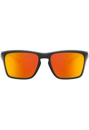 Oakley Sylas mirrored wayfarer-frame sunglasses - Nero