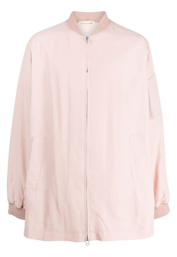 OAMC solid-collar bomber jacket - Rosa