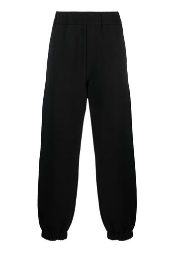 OAMC elasticated-waist cotton track pants - Nero