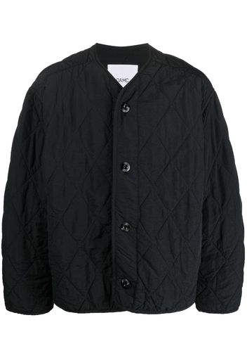 OAMC quilted button-up jacket - Nero