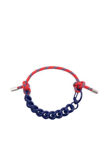 OAMC chain-link rope bracelet - Blu