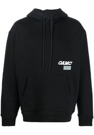 OAMC logo-print hoodie - Nero