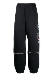 OAMC x Nasa multi-patch track pants - Nero