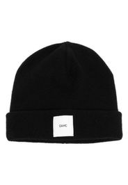 OAMC Whistler logo-patch beanie - Nero