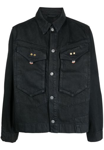 OBJECTS IV LIFE button-up cotton jacket - Grigio