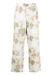 OBJECTS IV LIFE mid-rise wide-leg jeans - Toni neutri