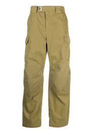 OBJECTS IV LIFE organic cotton cargo trousers - Verde
