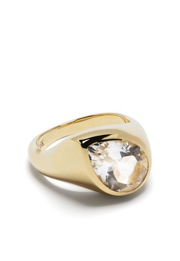 Octavia Elizabeth Anello Aura in oro giallo 18kt con diamanti