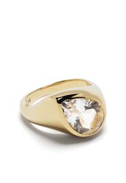 Octavia Elizabeth Anello Aura in oro giallo 18kt con diamanti