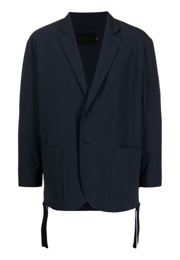 Off Duty Role single-breasted padded blazer - Blu