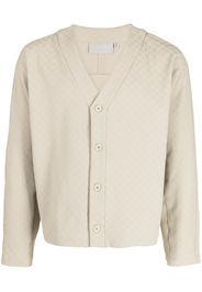 Off Duty Lais logo-embroidered cardigan - Toni neutri