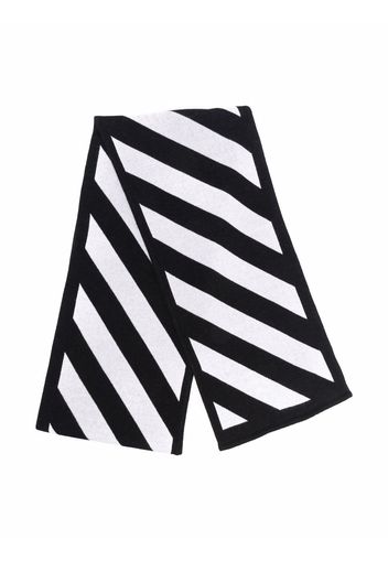 Off-White Kids ARROWS SCARF BLACK WHITE - Nero