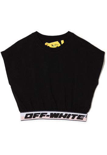 Off-White Kids T-shirt con logo - Nero