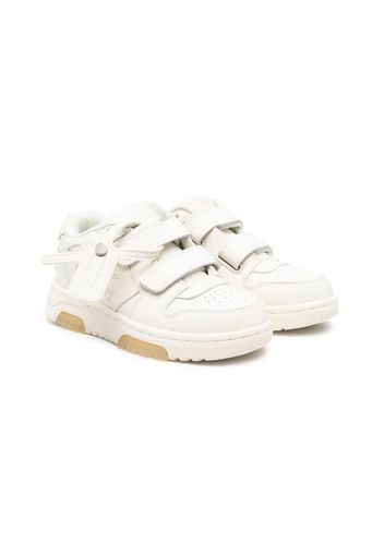 Off-White Kids Out Of Office touch-strap sneakers - Bianco