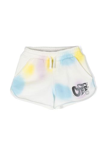 Off-White Kids graphic-print shorts - Toni neutri