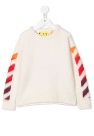 Off-White Kids Maglione girocollo - Bianco