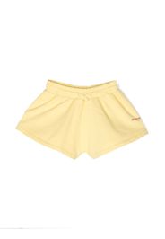 Off-White Kids logo-print track shorts - Giallo