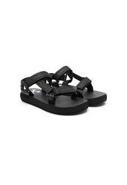 Off-White Kids touch-strap open-toe sandals - Nero