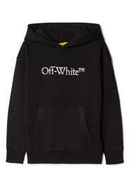 Off-White Kids Felpa con cappuccio - Nero