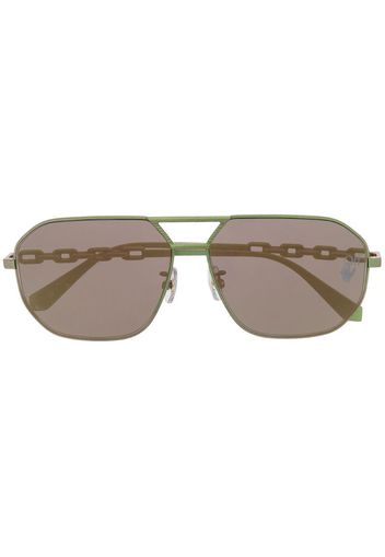 METAL SUNGLASSES SCARABEO GREEN NO COLOR