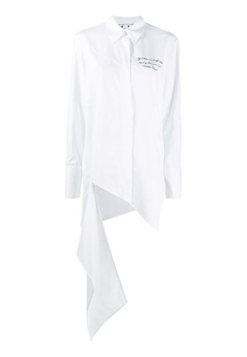 Felpa con drappeggio