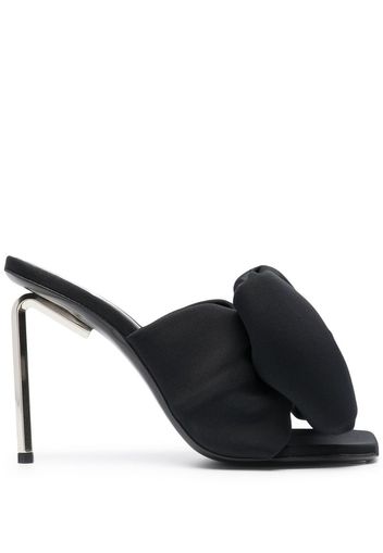 LYCRA BOW HIGH ALLEN MULE BLACK NO COLOR