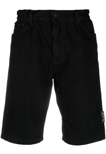 Off-White Bermuda denim - Nero